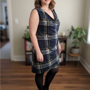 Plaid Le Chateau Dress